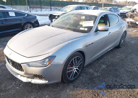 2015 Maserati Ghibli z USA, uszkodzony, nr VIN ZAM57XSA0F1139026